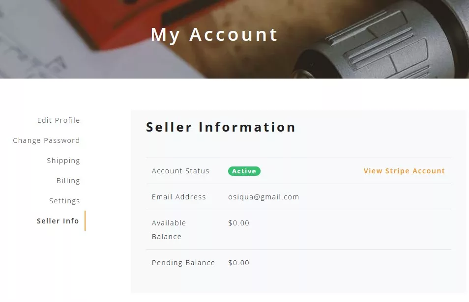 The Musetudio seller dashboard showing earnings, sales, and reviews